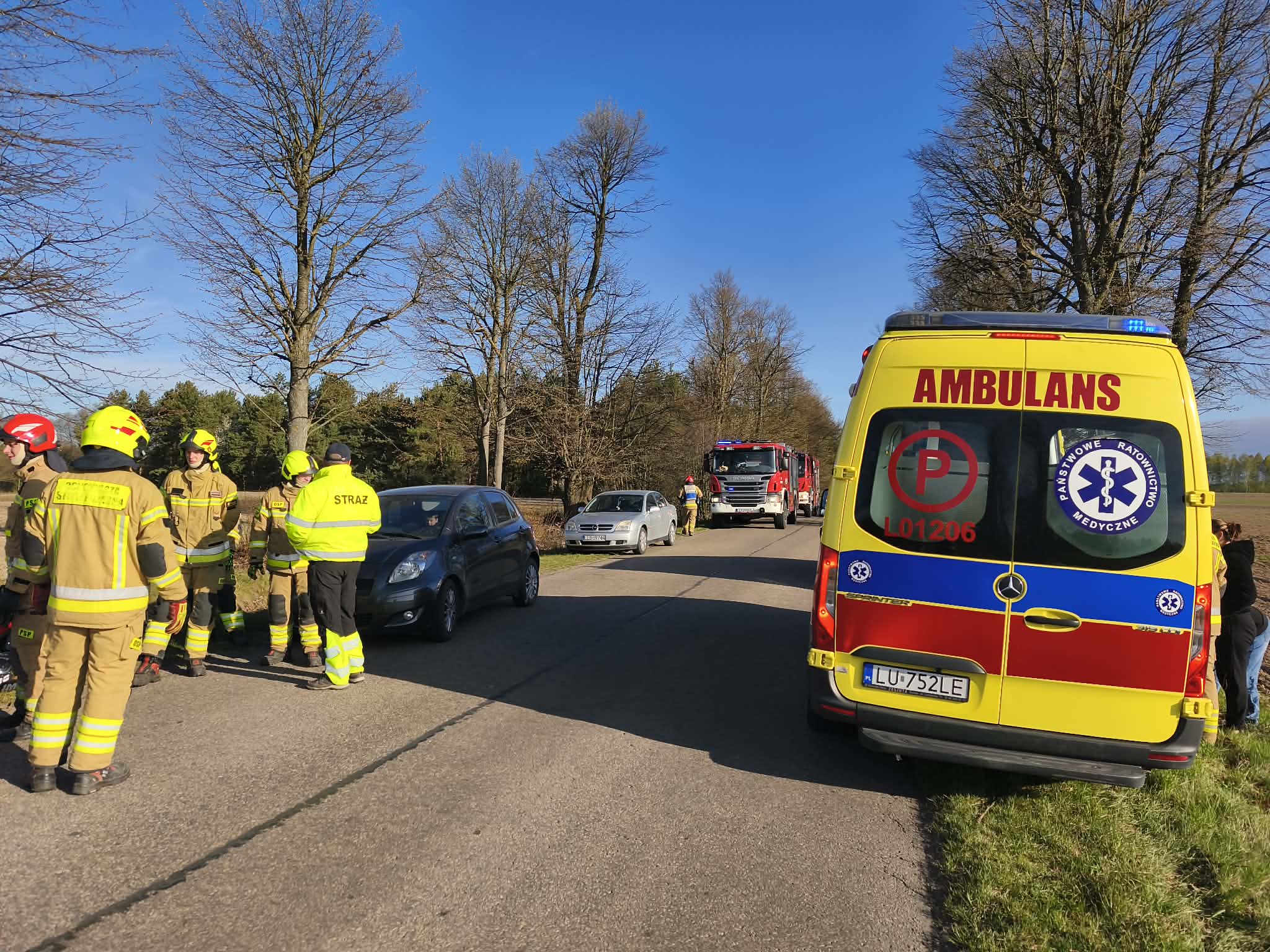 Wypadek w Górce Lubartowskiej