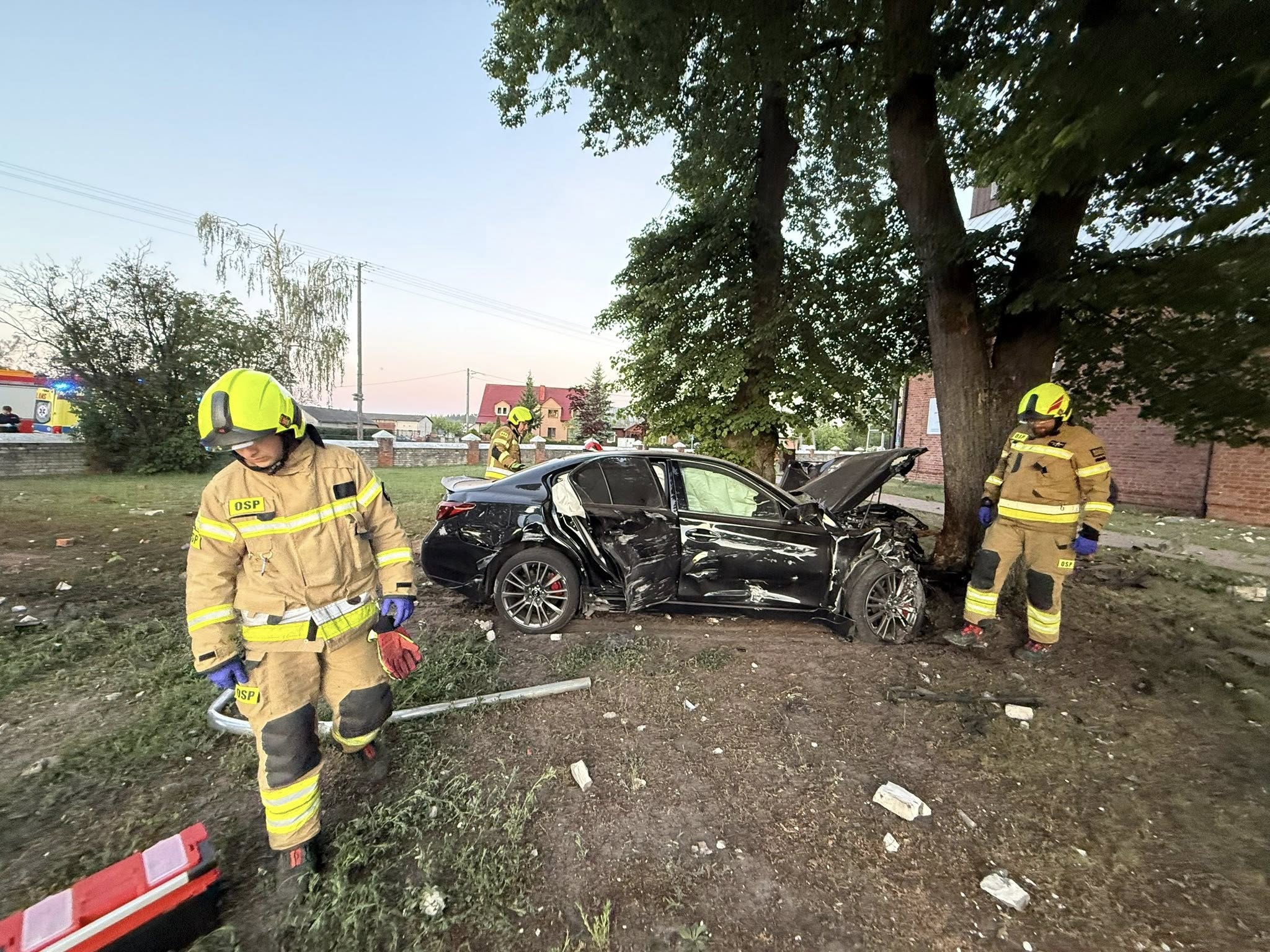 Wypadek w Leszkowicach